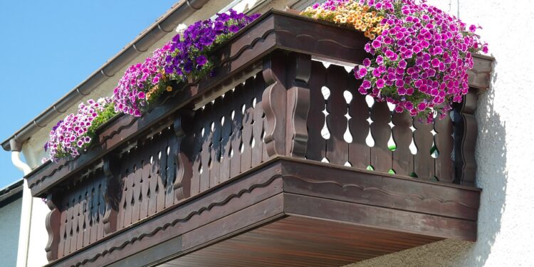 Balkon aranżacja