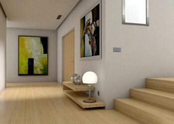 Wizualne powiększenie przedpokoju