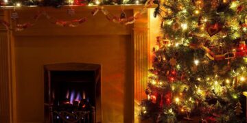 Aranżacja salonu na święta