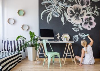 Farba tablicowa do pokoju dla dziecka