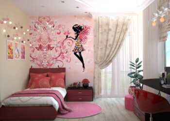 Pokój dla nastolatki - romantyczny wystrój
