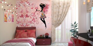 Pokój dla nastolatki - romantyczny wystrój