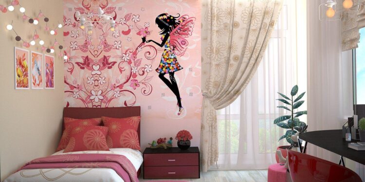 Pokój dla nastolatki - romantyczny wystrój