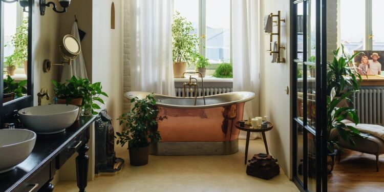 Aranżacja łazienki w stylu retro