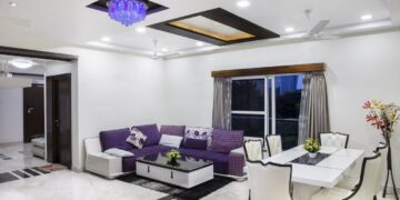 Modne fiolety w aranżacji wnętrz