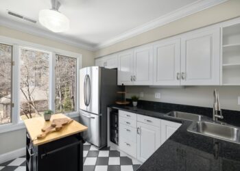 blat granitowy w kolorze czarnym